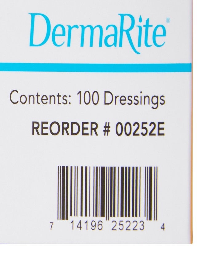 DermaRite's DermaView II, Transparent Film Dressing with Border - Frame Style Delivery, Sterile, Individually Wrapped, 2-3/7 in. x 2.75 in., 1 Count, 100 Packs, 100 Total - Image 3